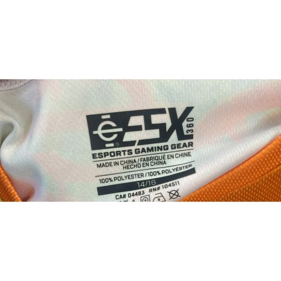 ESPORTS GAMING GEAR, BOY SHIRT, SHORT sleeve, SIZE 14-16, MULTI COLOR - Picture 7 of 8